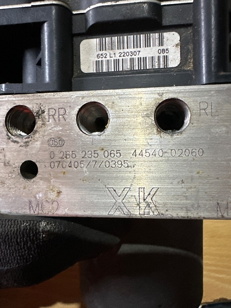 44540-02060 Abs Beyni 0265235065 4454002060 Toyota Auris Abs Beyni 0265950512 44540-02060 Auris Çıkma Abs Beyni 0265950512