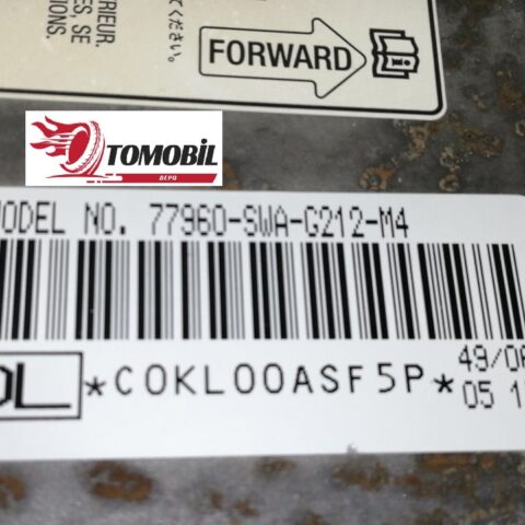 77960SWAG212M4 Airbag Beyni Honda CR-V 3 2.2 i-CTDi 4WD 2006-2024 SRS Airbag Beyni 77960-SWA-G212-M4 5WK43782 Honda CR-V Airbag Beyni Honda CR-V Srs Beyni Honda Crv Airbag Beyni Honda CR-V Airbag Beyni 77960SWAG212M4 Honda CR-V Srs Beyni 77960-SWA-G212-M4 Honda Crv Airbag Beyni 5WK43782