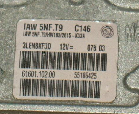 5NFT9 Motor Beyni 51759028 5NF.T9 Fiat Stilo Motor Beyni HW102 55186425 Opel Astra Motor Beyni 55189584 55189590 Stilo Motor Beyni 71784073 55189591 Astra Motor Beyni 55187474