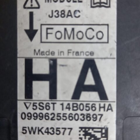 5S6T14B056HA Ford Fiesta Airbag Beyni 5S6T-14B056-HA Fiesta Airbag Beyni 5WK43577 Ford Airbag Beyni 6593637658 Ford Fiesta 5 Airbag Beyni 5S6T14B056HA Fiesta 5 Airbag Beyni 5S6T14B056HA Airbag Beyni
