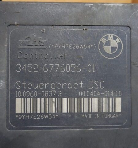 10.020-60325.4 Bmw 3 E90 Abs Beyni 10096008373 Bmw 3 E91 Abs Beyni 000404014D0 Bmw 3 E81 Abs Pompa Beyini 10020603254 Bmw 3 E87 Abs Pompa Beyini 6776055 Bmw 3 E90 Abs Pompa Beyini