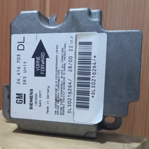 Opel Airbag Beyni, Astra Airbag Beyni, Zafira Airbag Beyni, Astra G Airbag Beyni, Zafira B Airbag Beyni, 24416703 Airbag Beyni, 24416703, 24416703-DL, 5WK42977,