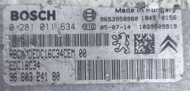 0281011634 Motor Beyni 9660324180 0281011634 Peugeot Motor Beyni 9653958980 0281011634 Peugeot 307 Motor Beyni 1039S09919 0281011634 Pejo Motor Beyni EDC16C34 0281011634 Pejo 307 Motor Beyni 9653958980 0281011634 Peugeot Motor Enjeksiyon Beyni EDC16C34 0281011634 Peugeot 307 Motor Enjeksiyon Beyni 9660324180 0281011634 Pejo Motor Enjeksiyon Beyni 9653958980 0281011634 Pejo 307 Motor Enjeksiyon Beyni EDC16C34