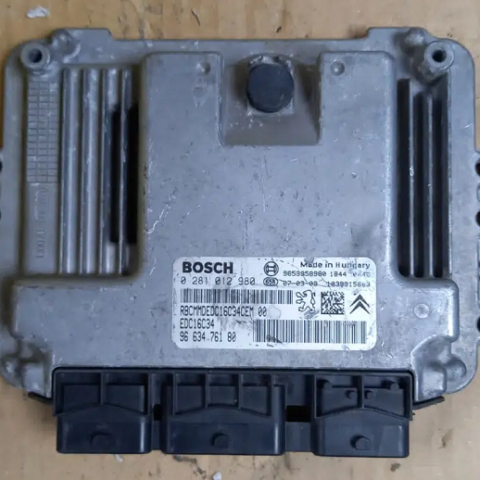 9663476180 Motor Beyni, 9663476180, 9653958980, 0281012980, 1039S15668, EDC16C34, Citroen Motor Enjeksiyon Beyni, Citroen C4 Motor Enjeksiyon Beyni,
