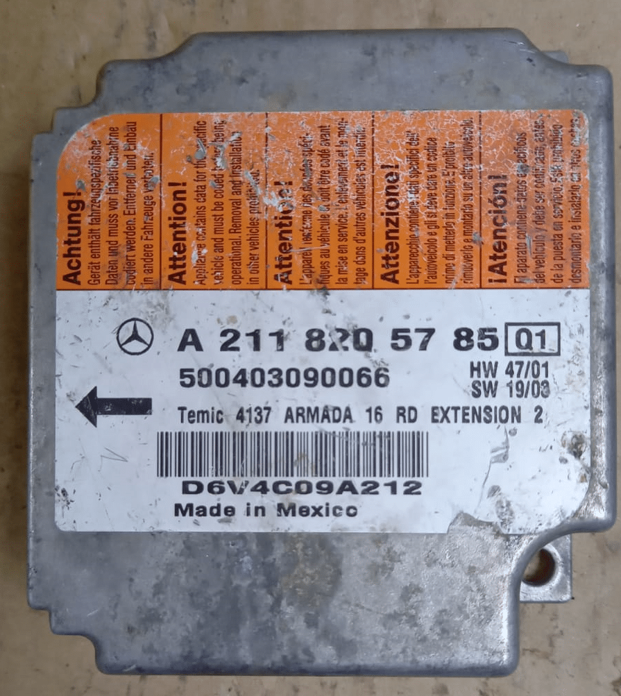 A2118205785 Airbag Beyni Mercedes E Class W211