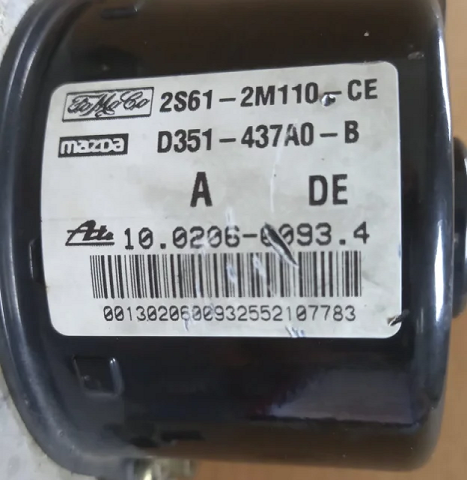 2S61-2M110-CE Abs Beyni, Ford Fiesta 5 Abs Beyni, Ford Fusion 3 Abs Beyni, Fiesta 5 Abs Beyni, Fusion 3 Abs Beyni, Mazda 2 Abs Beyni, D351-437A0-B, 1146149, 1467714,