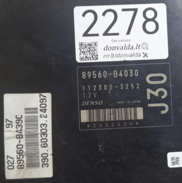 89560-B4030 Çıkma Motor Beyni 112300-3252 89560-B4030 Daihatsu Terios Motor Beyni 89560-B4390 89560-B4030 Terios Motor Beyni DENSO J30 89560-B4030 Daihatsu Terios Çıkma Motor Beyni 89560B4030 89560-B4030 Terios Çıkma Motor Beyni 1123003252 89560-B4030 Daihatsu Terios Çıkma Motor Enjeksiyon Beyni 89560B4390 89560-B4030 Terios Çıkma Motor Enjeksiyon Beyni 112300-3252