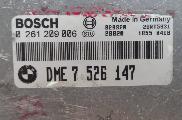 0261209006 Motor Beyni, Bmw E46 Motor Beyni, Bmw E87 Motor Beyni, Bmw E90 Motor Beyni, Bmw 116i Motor Beyni, Bmw 316i Motor Beyni, 0261209006, ME9.2, 7526147, 07542134,
