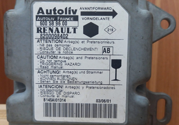 8200098402 Airbag Beyni 600589600 600589600 Renault Kango Airbag Beyni 8200098402 8200098402 Renault Clio 2 Airbag Beyni 600589600 600589600 Renault Symbol Airbag Beyni 8200098402 8200098402 Reno Kango Airbag Beyni 8200098402 8200098402 Reno Clio 2 Airbag Beyni 600589600 600589600 Reno Symbol Airbag Beyni 8200098402