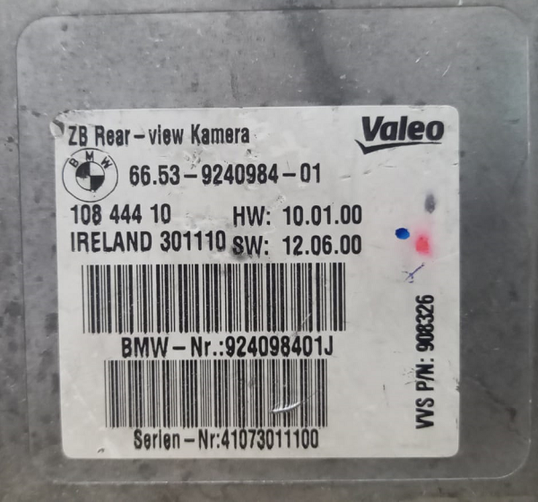 9240984 Kamera Beyni BMW F10 F20 F25 F30