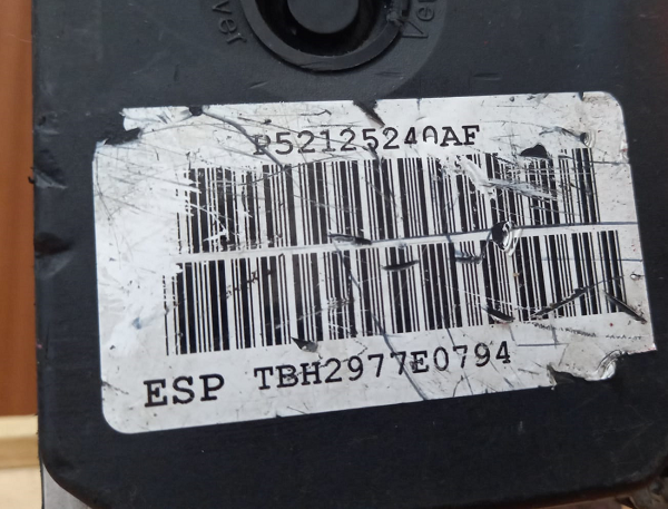 0265950684 Abs Beyni P52125240AF 52125240AF Liberty Abs Beyni 0265235314 0265950684 Cherokee Abs Beyni P52125240AF