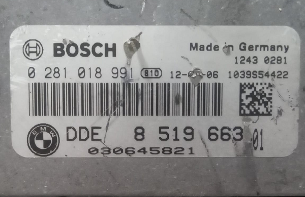EDC17C50 Motor Beyni, BMW 1 F20 Motor Beyni, BMW 1 F21 Motor Beyni, Mini Countryman R60 Motor Beyni, Mini Cooper R56 Motor Beyni, Countryman R60 Motor Beyni, EDC17C50, 0281018991, 8519663, DDE8519663-01, 8519663-01,