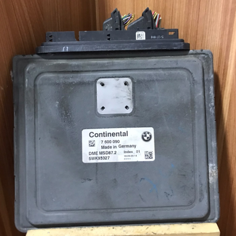 7600090 Motor Beyni, BMW 7 Serisi Motor Beyni, BMW 740i Motor Beyni, BMW 740Li Motor Beyni, 7600090, MSD87.2, 5WK93327, DME7600090, 12147600090,