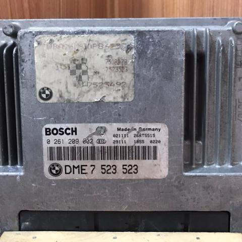 0261209002 Motor Beyni, BMW 7 Serisi Motor Beyni, BMW 735i Motor Beyni, BMW 740i Motor Beyni, BMW 745i Motor Beyni, BMW N62B36 Motor Beyni, BMW N62B44 Motor Beyni, DME-7523523, DME7523523, 7523523, ME9.2, 7525492, 7508178,