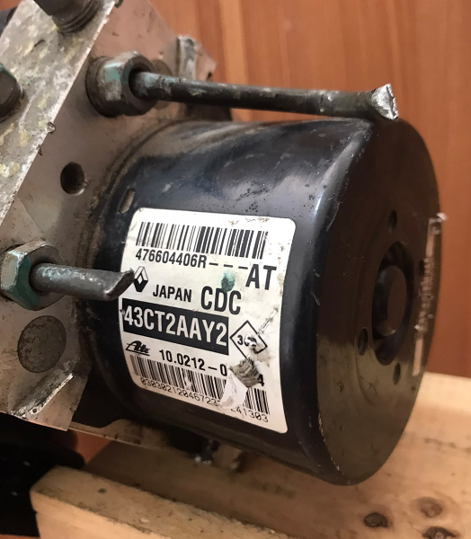 476604406R Abs Beyni, Safran Çıkma Abs Beyni, Latitude Çıkma Abs Beyni, 43CT2AAY2, 476604406R-AT, 10.0212-0467.4,