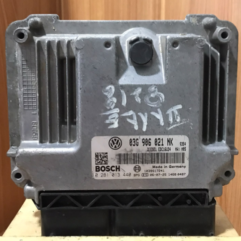 0281013440 Motor Beyni, Passat Motor Beyni, Jetta Motor Beyni, Golf 5 Motor Beyni, Caddy Motor Beyni, Octavia Motor Beyni, Superb Motor Beyni, Leon Motor Beyni, Audi A3 Motor Beyni, 03G906021NK, EDC16U34-3.42, 16U34-3.42,